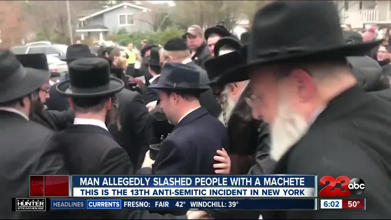 Man attacks Hanukkah party at Rabbi's house in New York