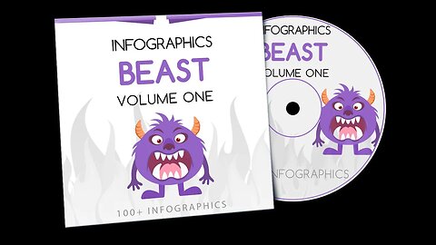 Infographics Beast, Vol1 - 100 Viral, Long Form Infographics – Massive Traffic Getting Package!