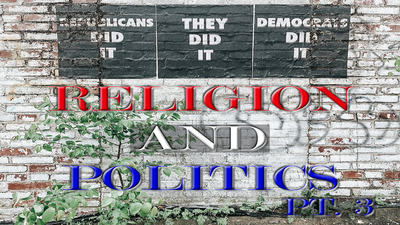 Religion and Politics Pt. 3 | Episode 17- Religionless Christianity Podcast