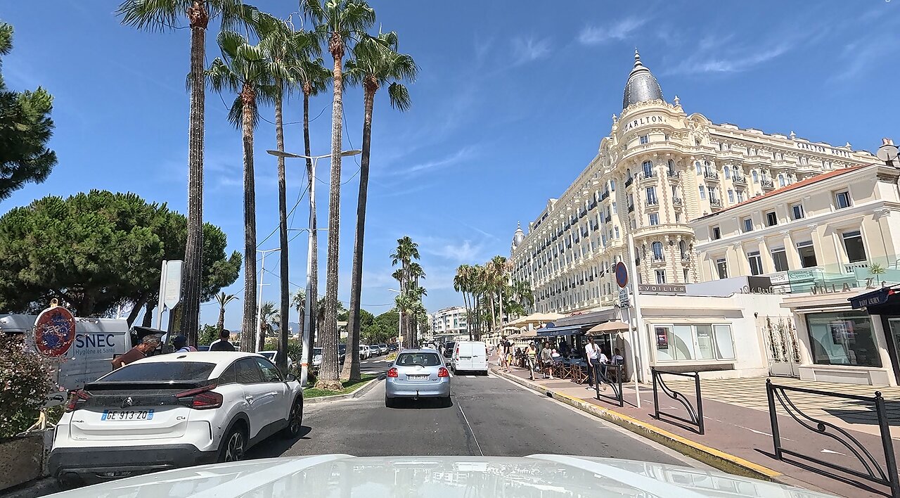 Cannes France Driving