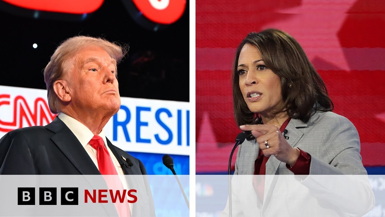 Why Kamala Harris campaign is fighting for unmuted debate mics | BBC News