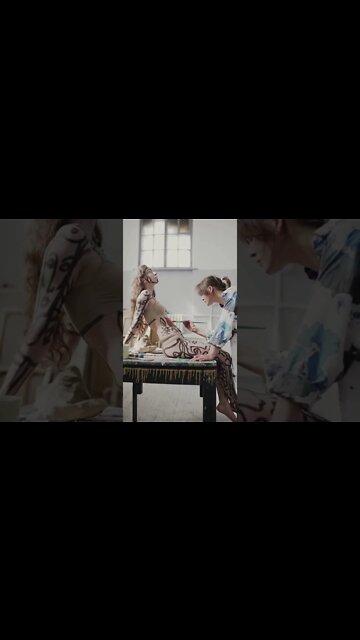 #Shorts Body Painting by an Artist