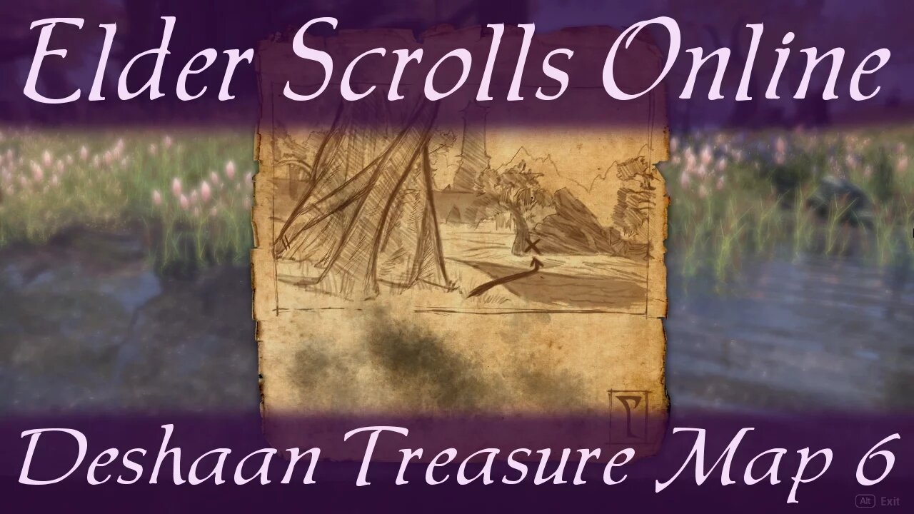 Deshaan Treasure Map 6 [Elder Scrolls Online ESO]