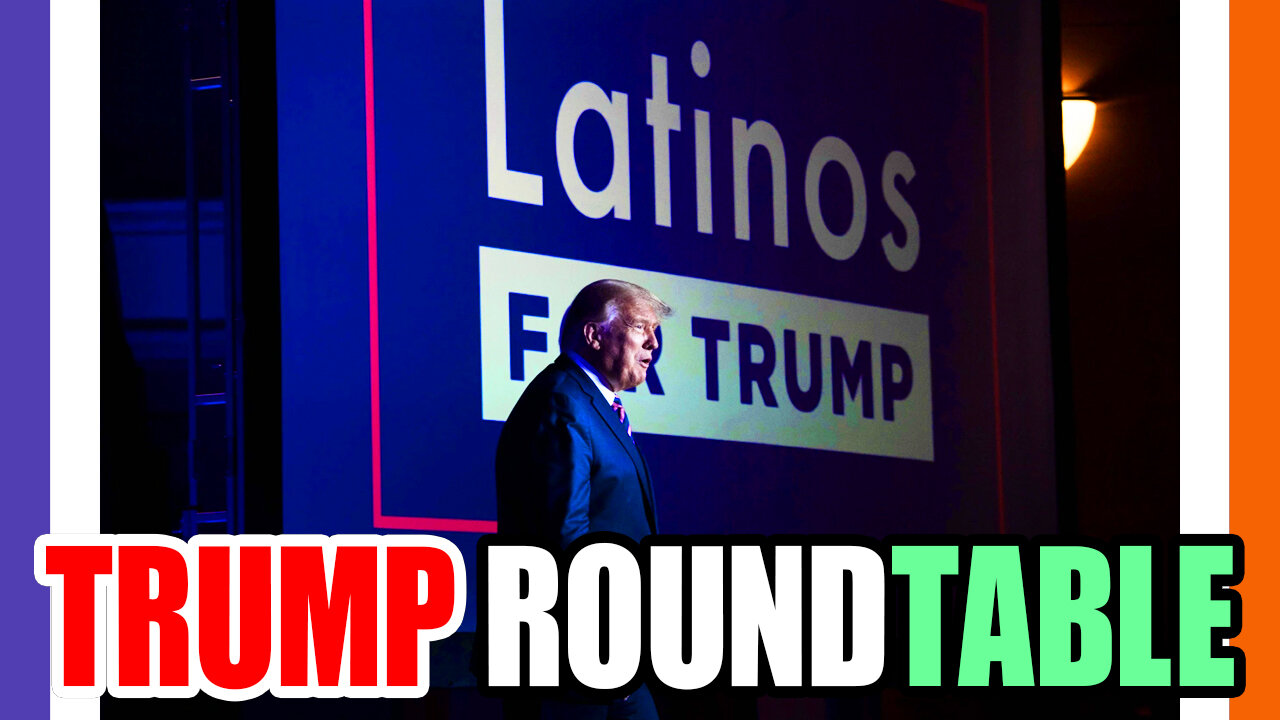 🔴LIVE: Trump Hispanic Roundtable LIVE 🟠⚪🟣