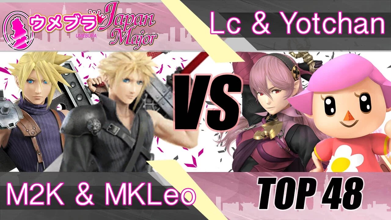 MVG FOX|Mew2King & MKLeo vs. Lc & Yotchan - Wii U Doubles Top 48 - Umebura Japan Major