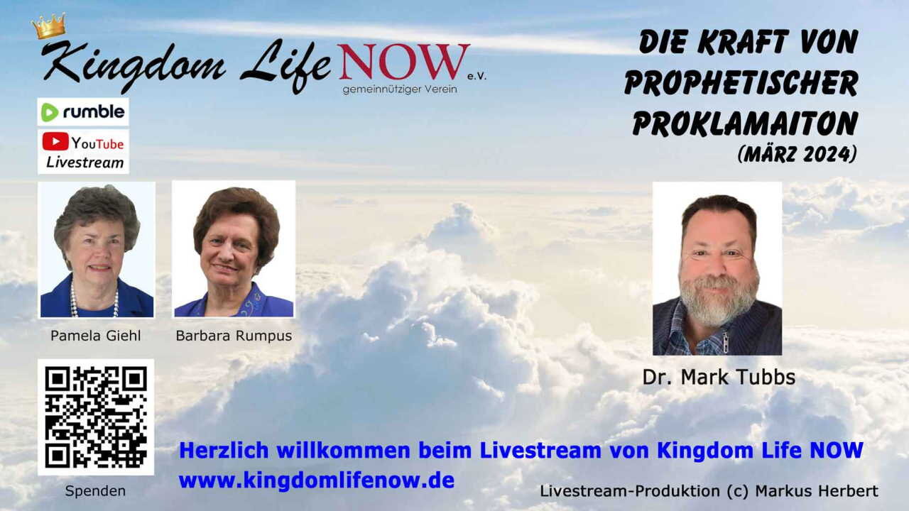 Die Kraft von prophetischen Proklamationen (Dr. Mark Tubbs)