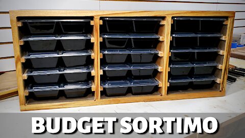 CHEAPEST DIY SMALL PARTS STORAGE ORGANIZER