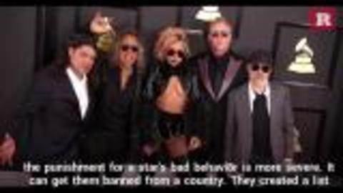 Your favorite celebrity might be banned from a country | Rare People