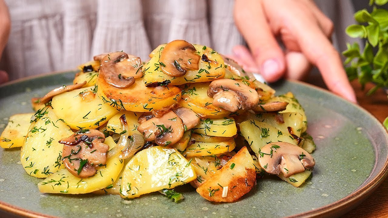 Delicious potato recipe! A quick dinner in 5 minutes!