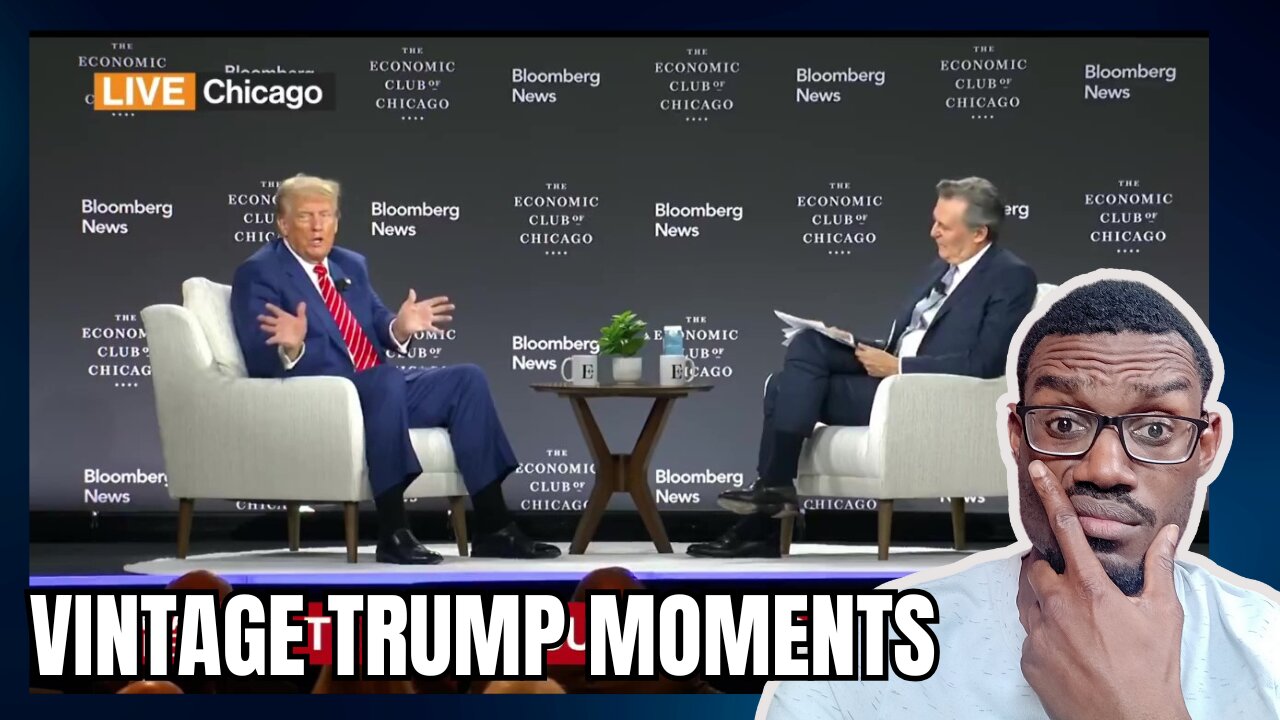 Trump At His Best In Bloomberg Interview On Economic Policy