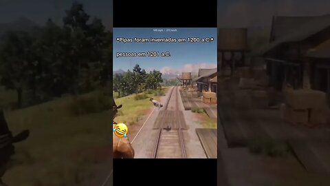 RED DEAD 2 as pipas são diferentes #shorts