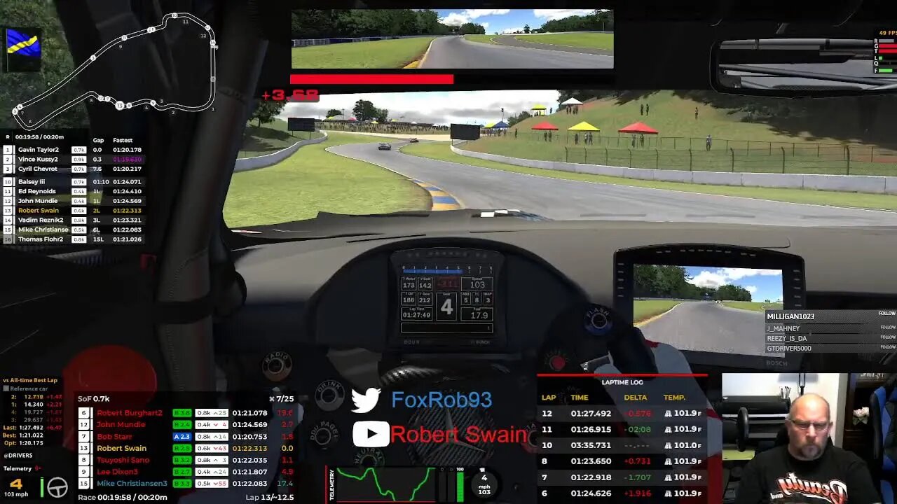 iRacing then ACC we'll see what happens