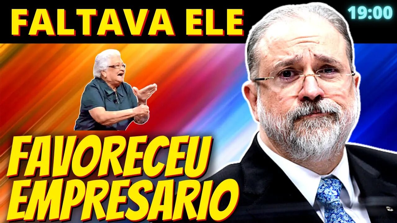 19h Augusto Aras tentou barrar inquérito após pedido de empresário