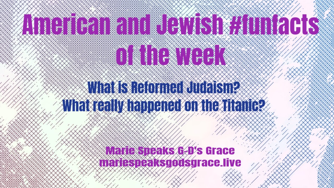 Rothchilds created Reformed Judaism born out of Rome 325? What happened on this Titanic?