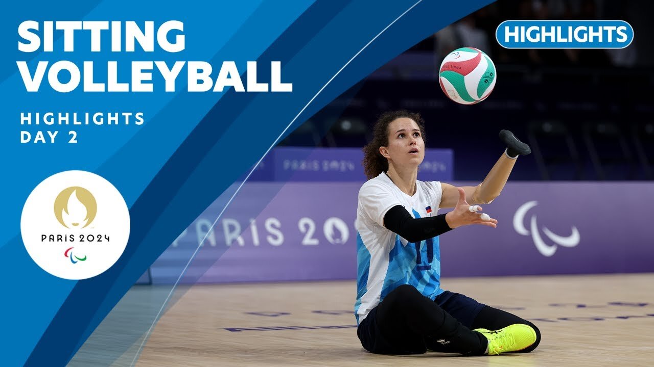 _Sitting Volleyball Highlights Day 2 Paris 2024 Paralympic Games