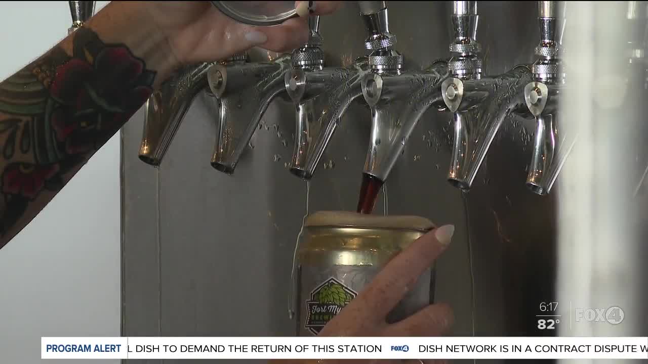 Fort Myers Brewing is back open, thanks to a loophole in the Governor's Executive Order