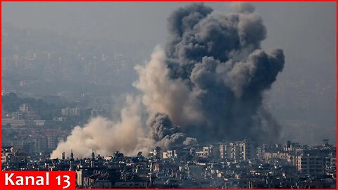 Plumes of smoke still drift over Beirut from areas hit by Israel in past few days