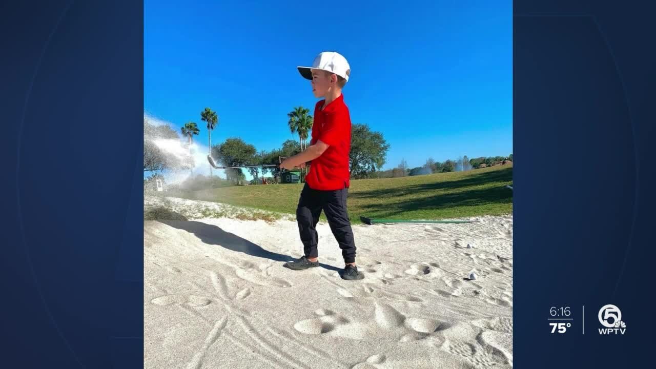 6-year-old Florida golfer has big dreams and big talent