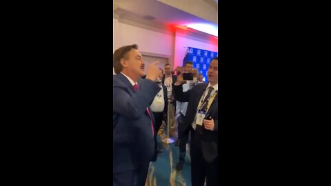 MyPillow Patriot Mike Lindell give #FakeNews CBS a piece of his mind at CPAC 2022!