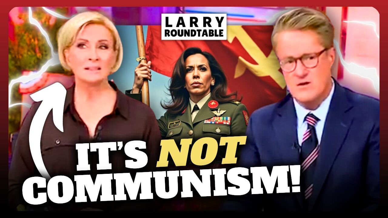 'Morning Joe' CHAOS: Joe & Mika Push SOVIET STYLE LIES to Protect COMMIE Kamala!