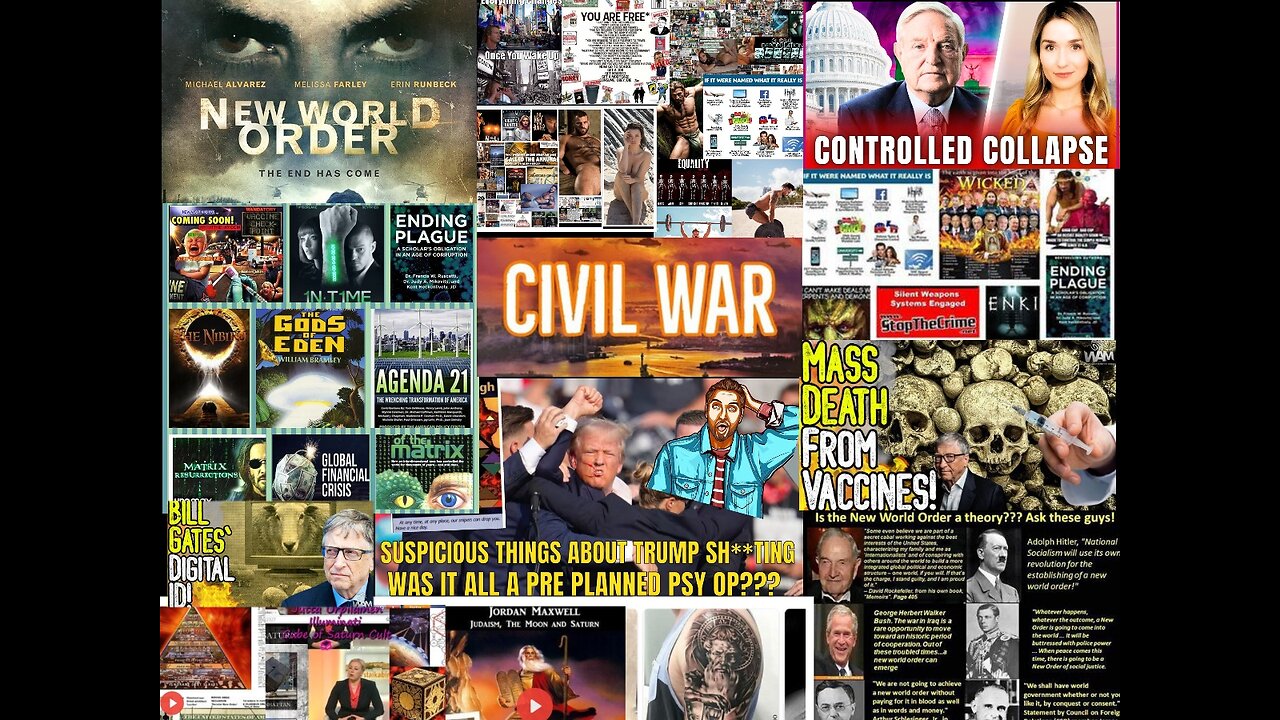 CONTROLLED CHAOS AGENDA 21 NWO GOALS DIGITAL MATRIX SLAVE SYSTEM SOON !!