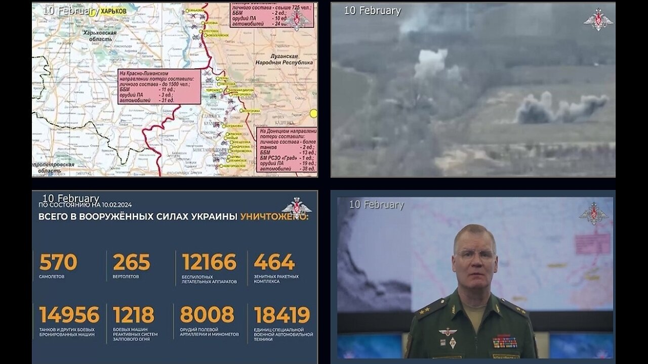 ⚡️Russian Defence Ministry report on the progress of the deNAZIficationMilitaryQperationZ