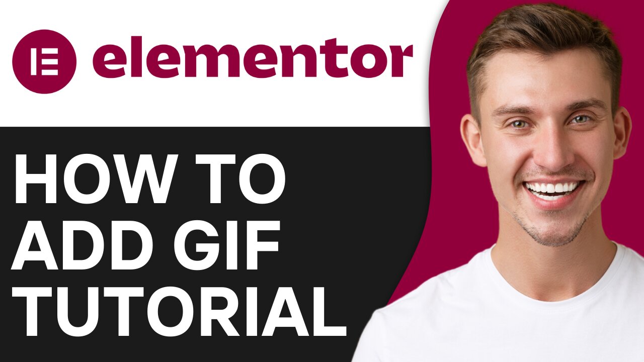 HOW TO ADD GIF IN ELEMENTOR