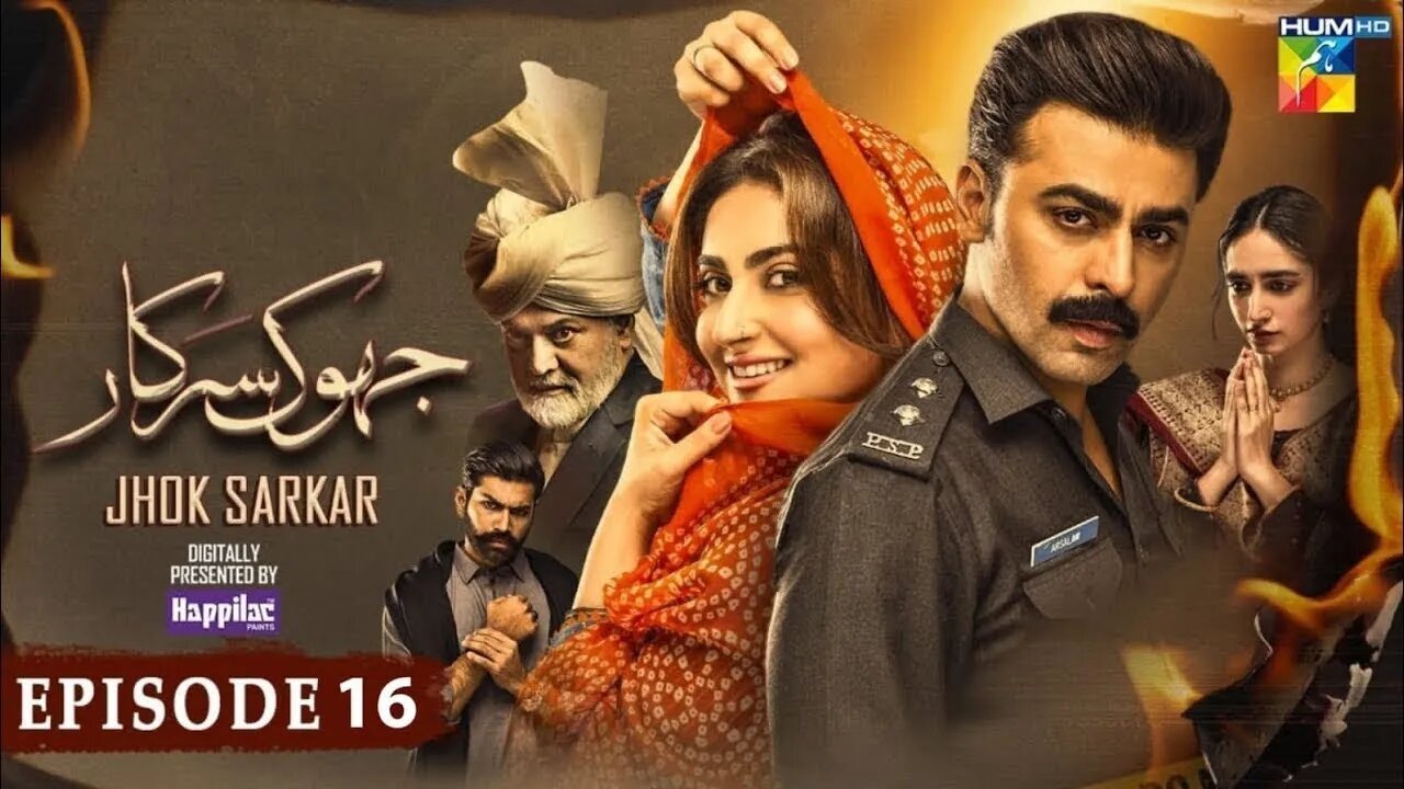 Jhok Sarkar Ep 16 [𝐄𝐍𝐆 𝐒𝐔𝐁] 18 Sep 23 - Presented by Happilac Paint [ Farhan Saeed - Hiba Bukhari ]