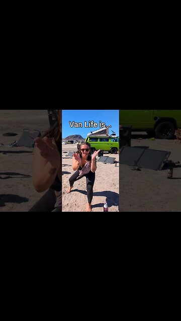 Shout out to this rad community! 🤘 #shorts #vanlife #dancefitness #nomad #dance #baja