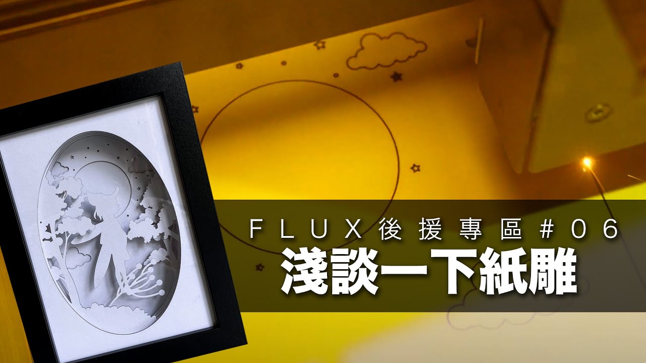 FLUX 後援專區#06|淺談一下紙雕|實例示範|IKEA相架都幾好用!