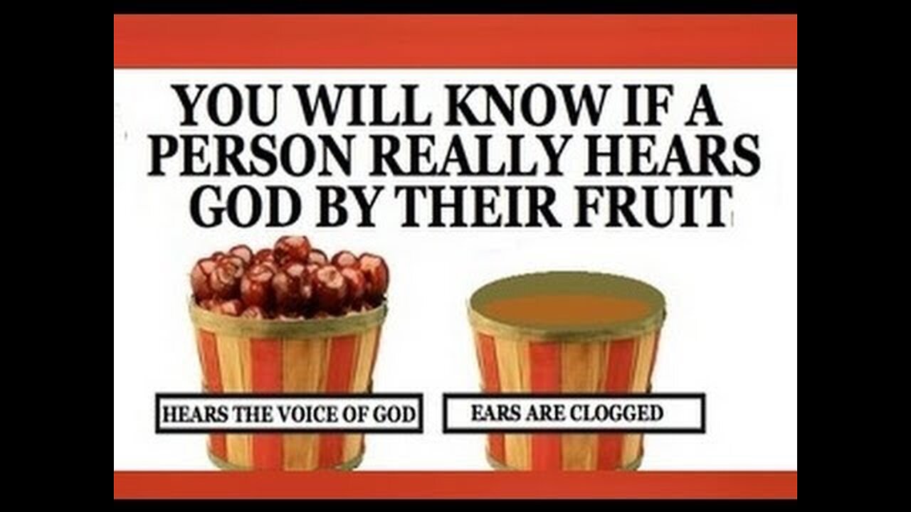 Before You Claim You Hear God Check Your Fruit Basket