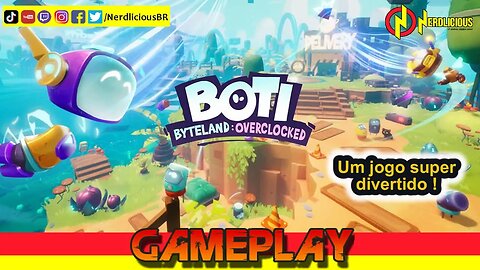 🎮 GAMEPLAY! BOTI: BYTELAND OVERCLOCKED, salvando o mundo cibernético! Confira a nossa Gameplay!