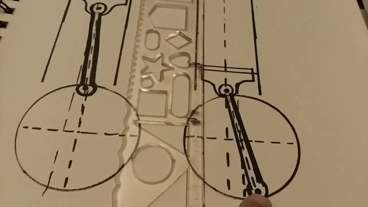 offset cylinder explained- as best I can- with illustration