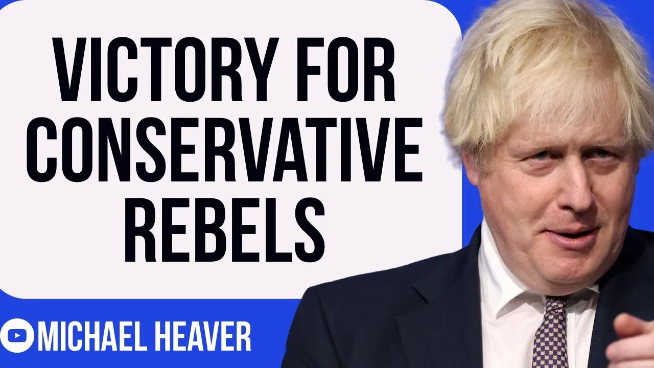 Boris Gets It RIGHT - Rebel MPs VICTORY