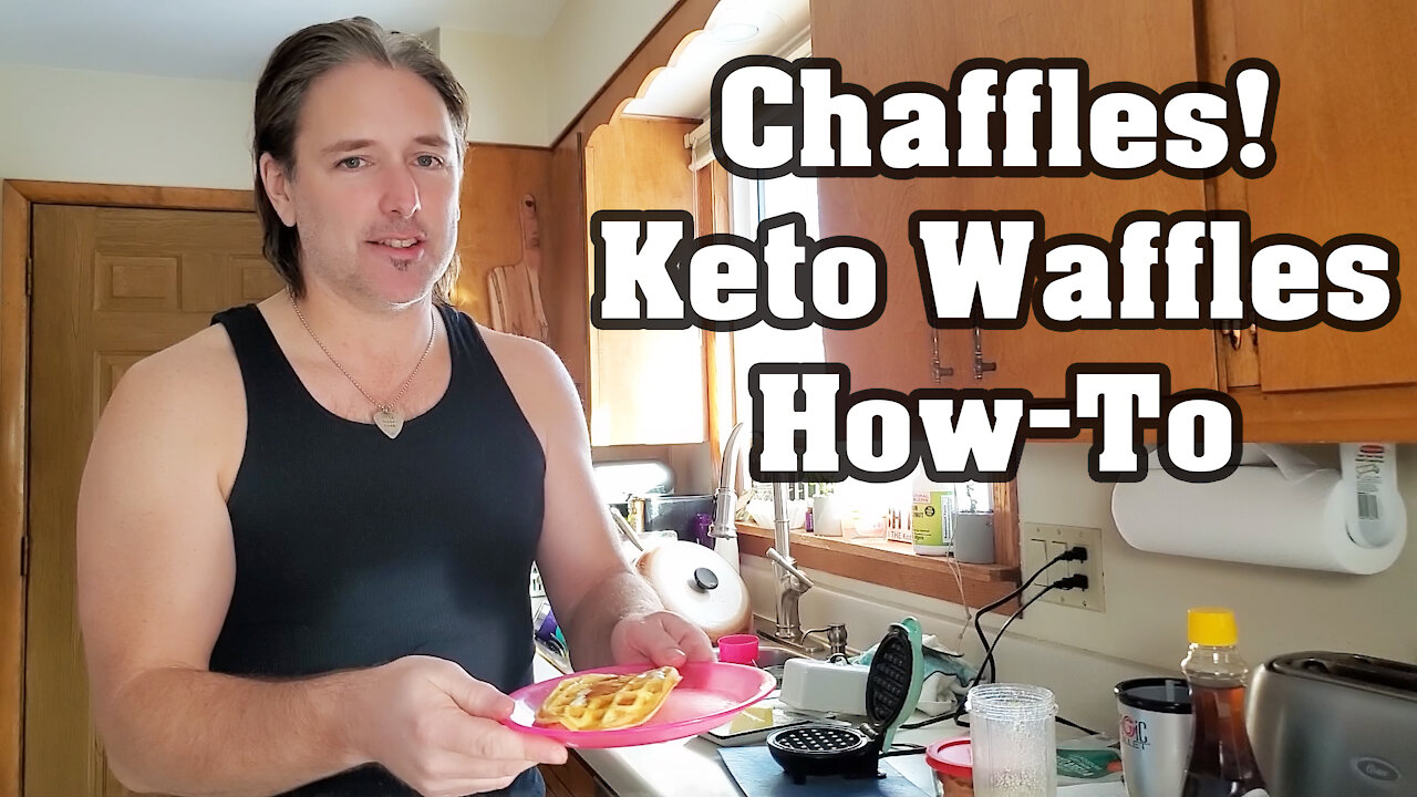 How To Make Chaffles! Keto Low Carb Waffles