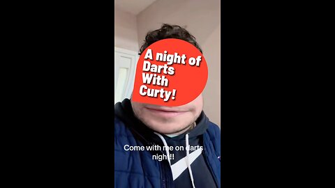 Spend a night of Darts with Curty!!