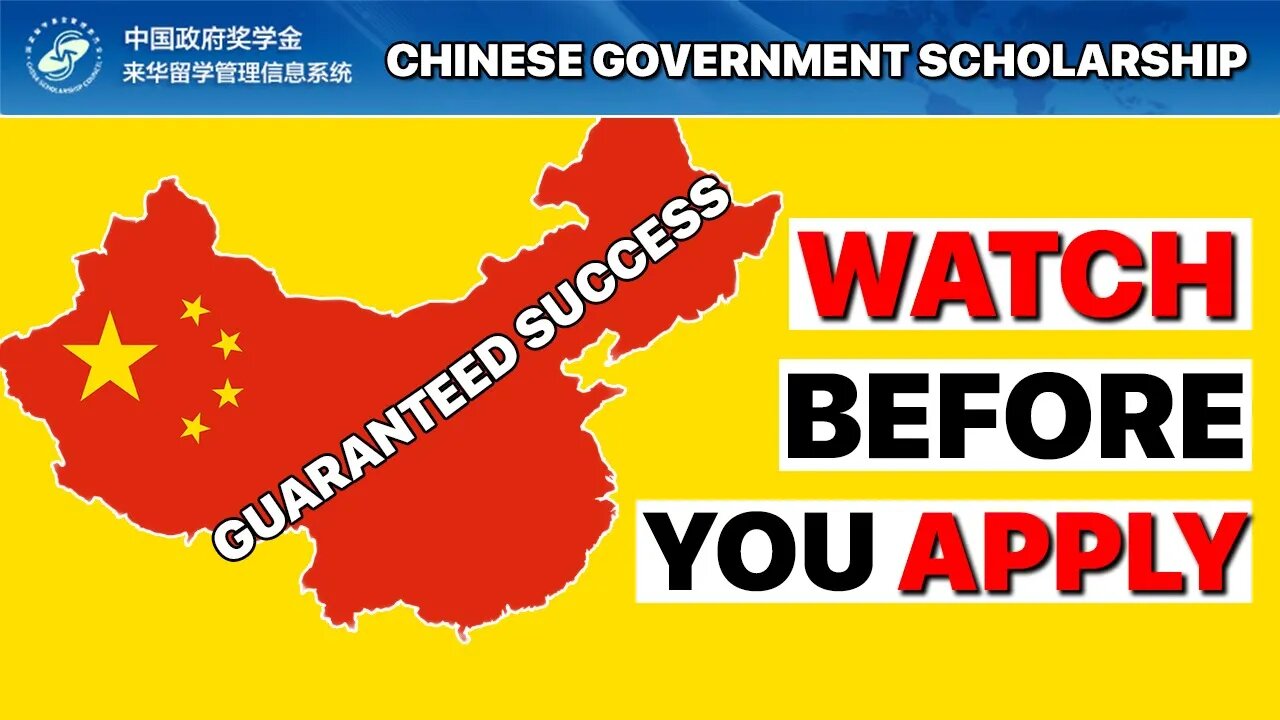 How to Apply for the Chinese Government Scholarship | COMPLETE Guide + Pro Tips