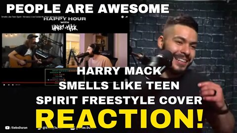 Harry Mack Freestyle to Smells like Teen Spirit (Reaction!) | Half Marathon Stream