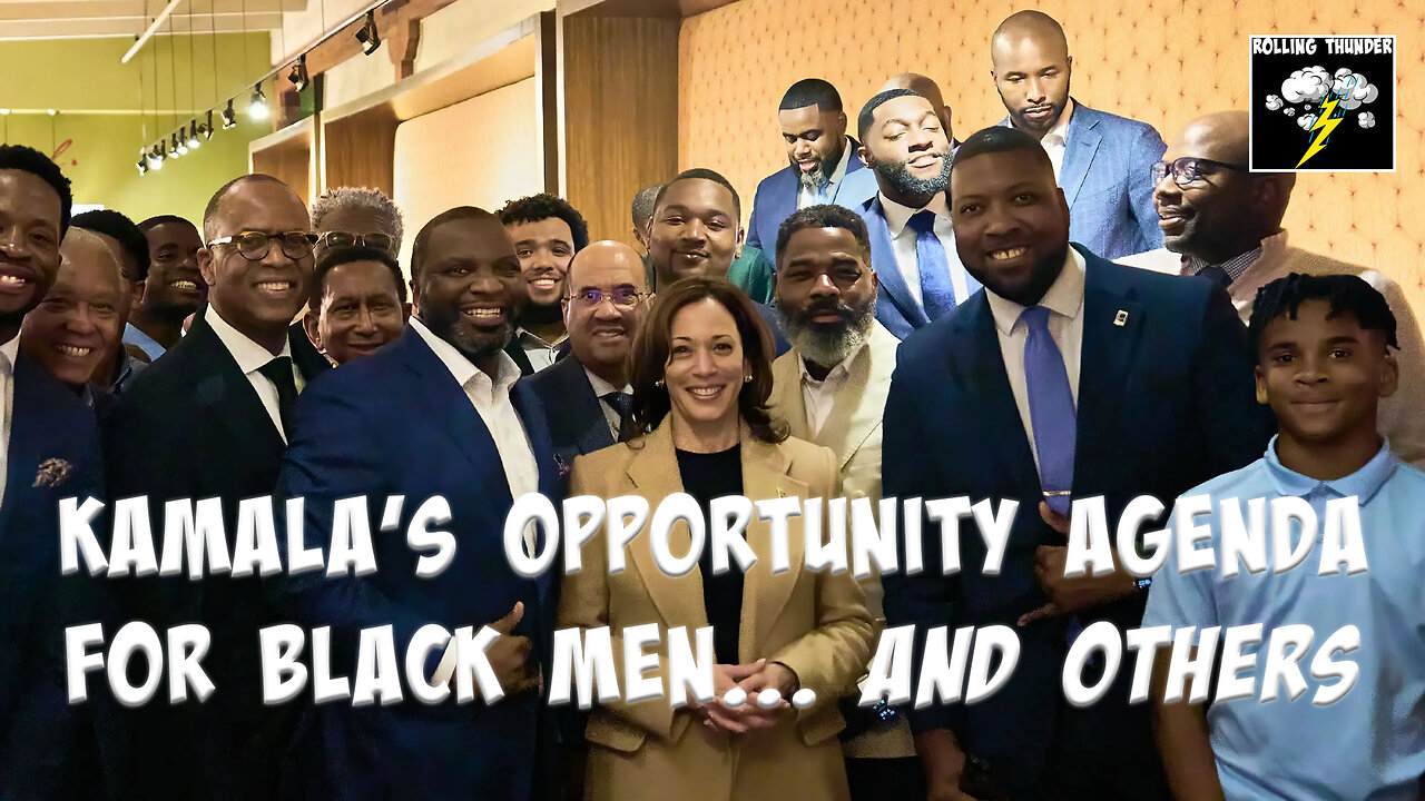 Kamala's Opportunity Agenda for BLACK MEN 🥷🏿... And OTHERS 🤦🏿