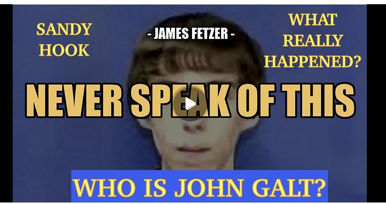 SANDY HOOK- THE REAL STORY AS TOLD BY JAMES FETZER. U WILL NOT BELIEVE THIS SHIT. TY JGANON, SGANON