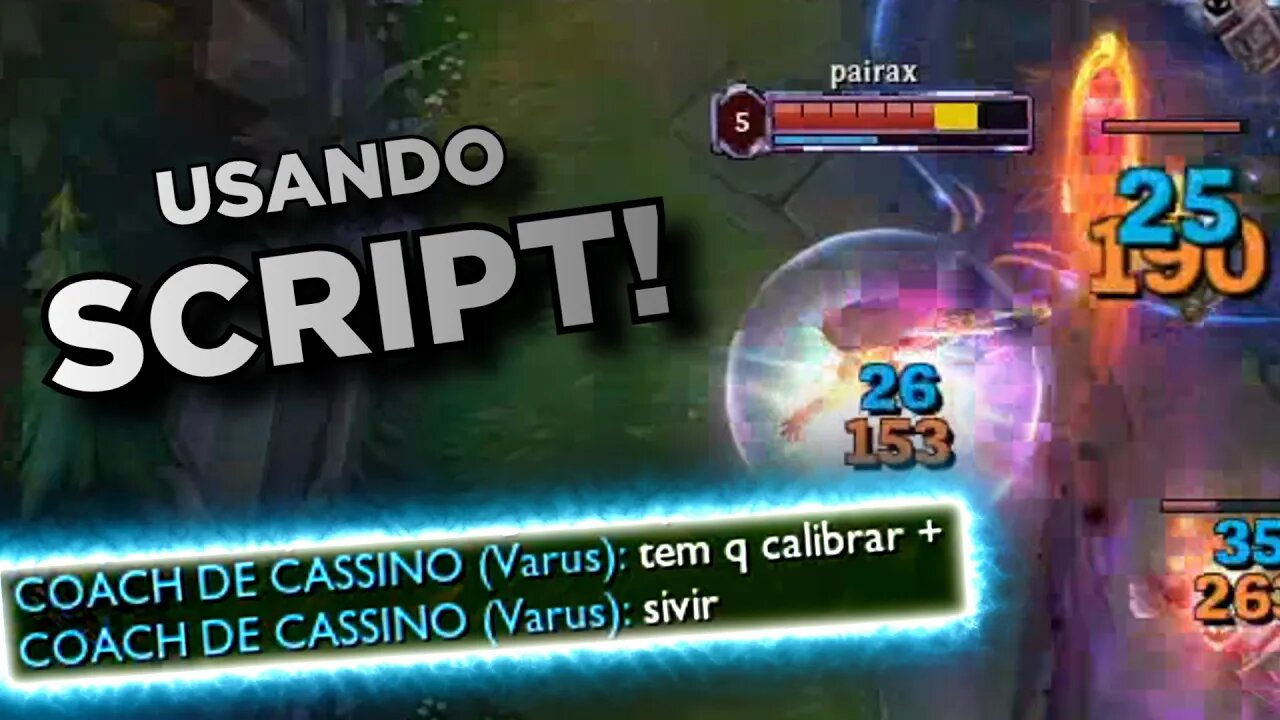 SERÁ QUE ELE ERA SCRIPT MESMO?