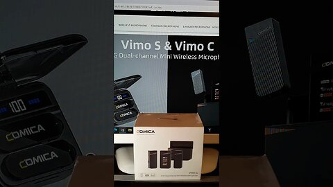 Comica Vimo C - A Solid Wireless Contender! With Noise Cancelation #Shorts