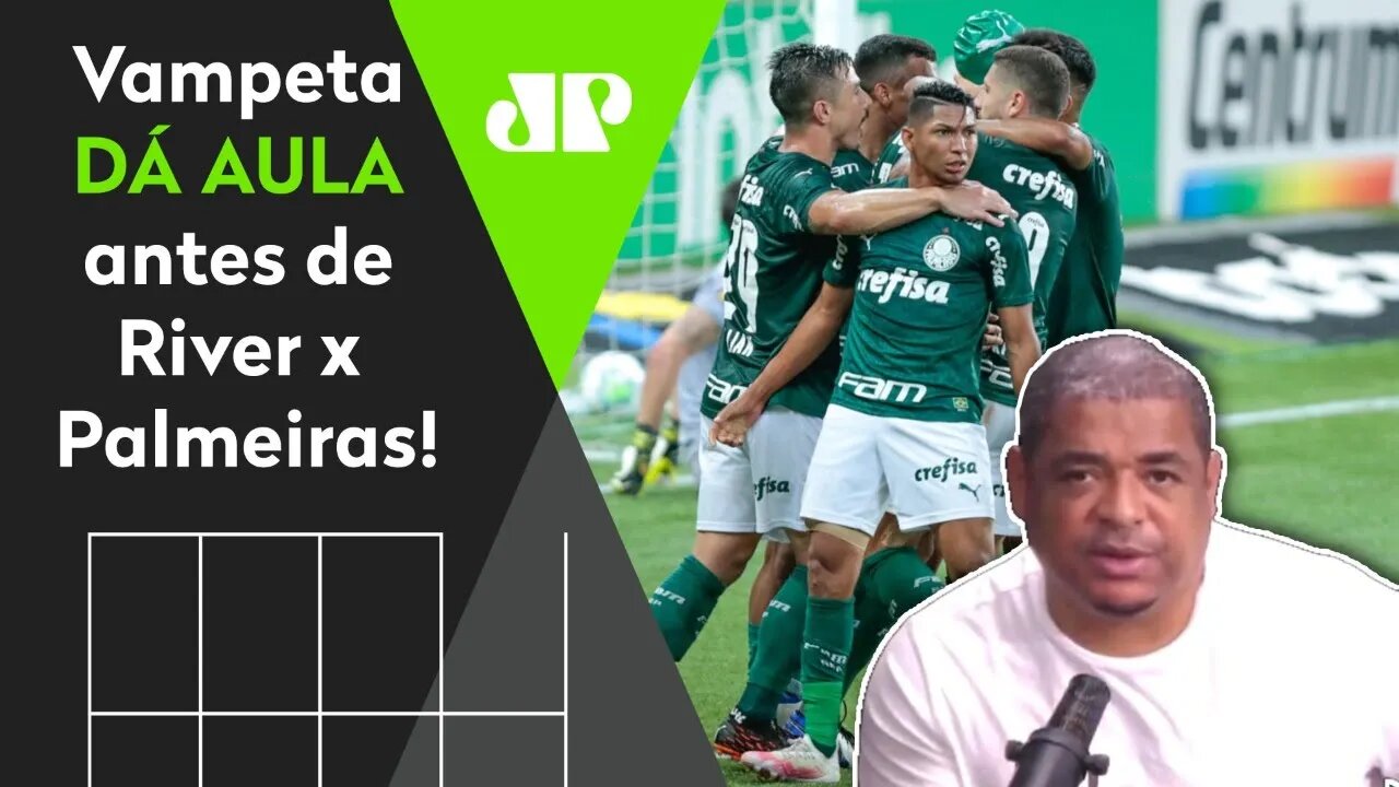 PREVIU? VEJA o que Vampeta falou ANTES de River Plate 0 x 3 Palmeiras!