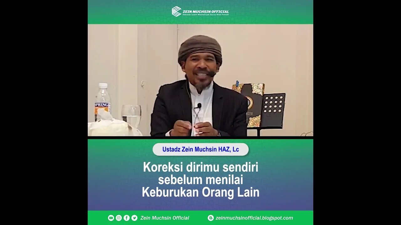 Koreksi Diri Sendiri - Ustadz Zein Muchsin