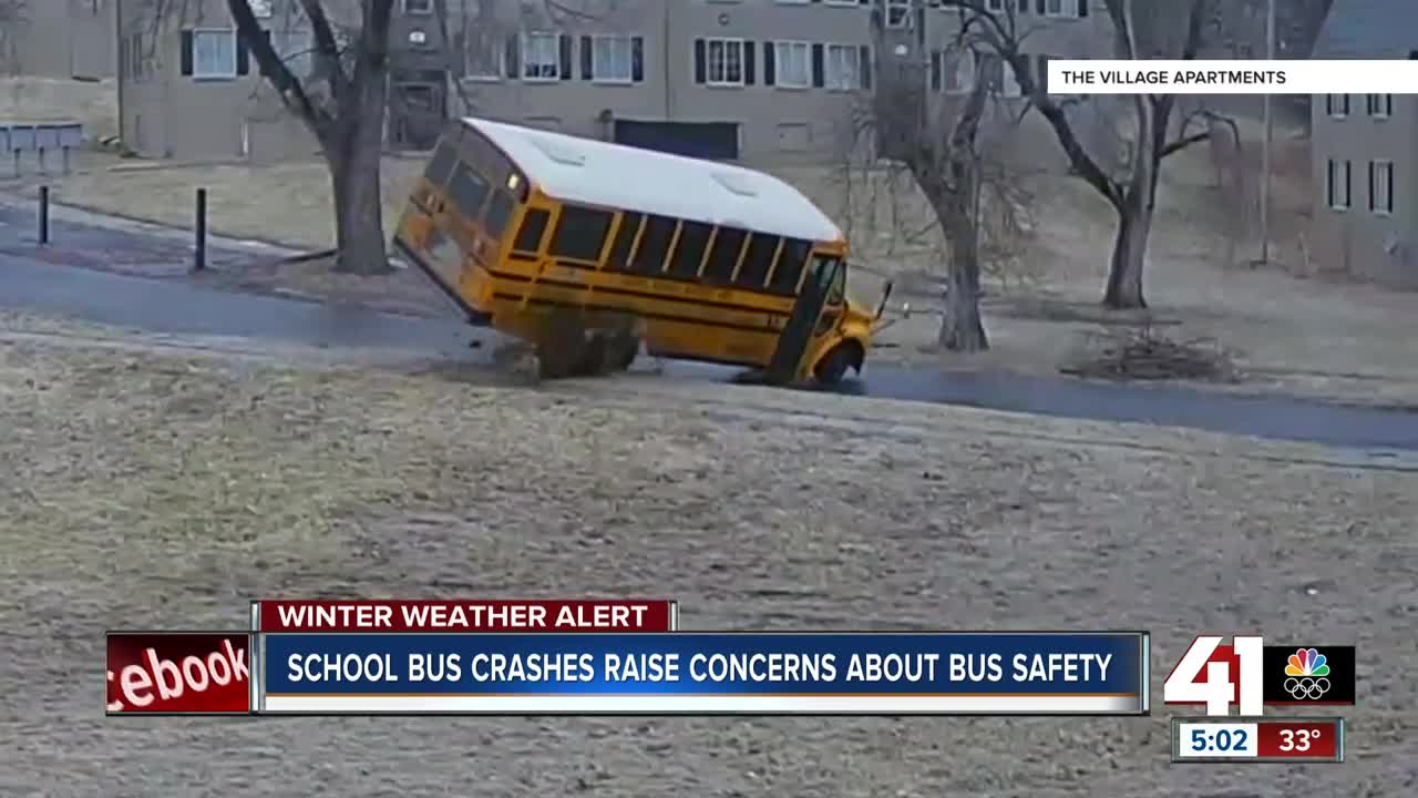 School bus crashes raise concerns about bus safety