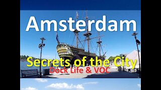 Amsterdam Scheepvaart VOC Museum, & Houseboats : Oosterdok walk 5/5