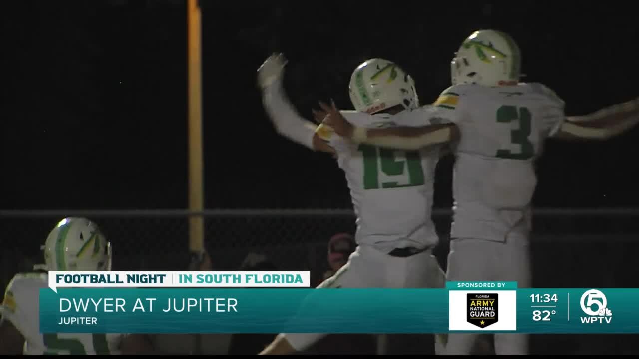 Jupiter downs Dwyer 24-11