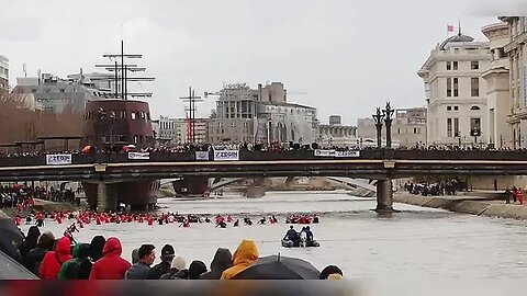Macedonia Skopje 2023 Bogojavlenie Vodici