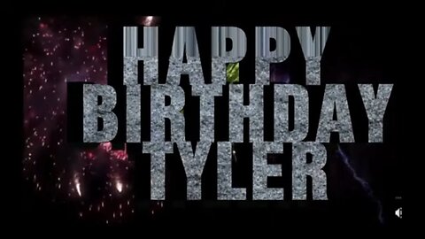 Happy birthday Tyler