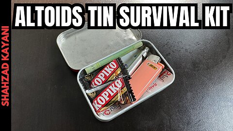 Altoids Tin Survival Kit